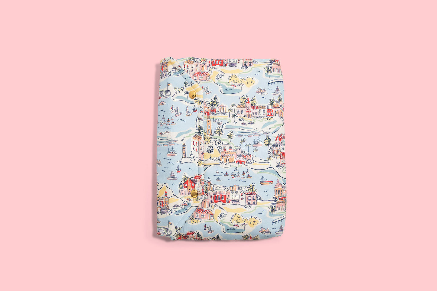 Greek Isles Fabric E-Reader and Book Sleeve