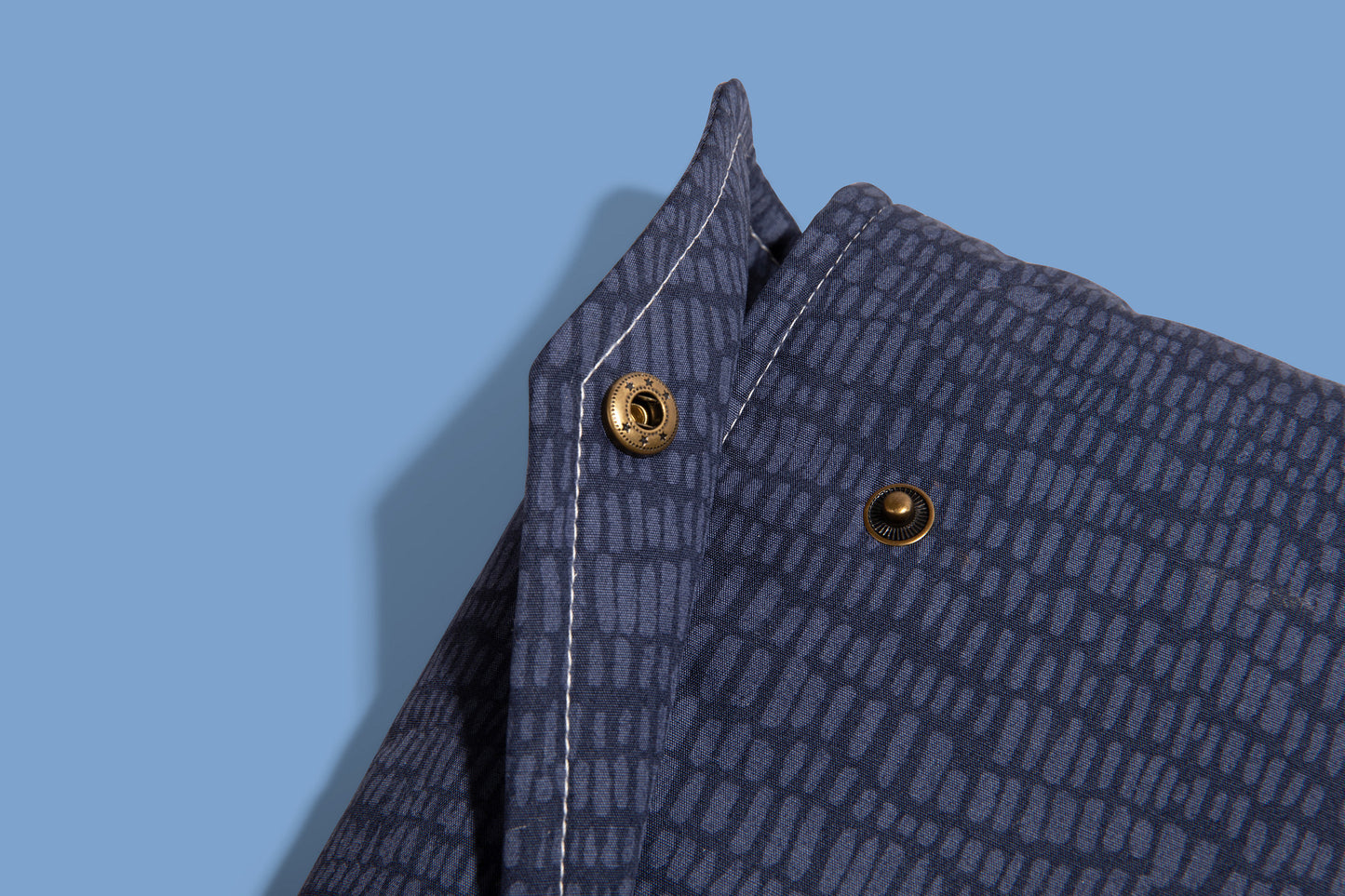 Dark Blue Hatch Fabric E-Reader and Book Sleeve