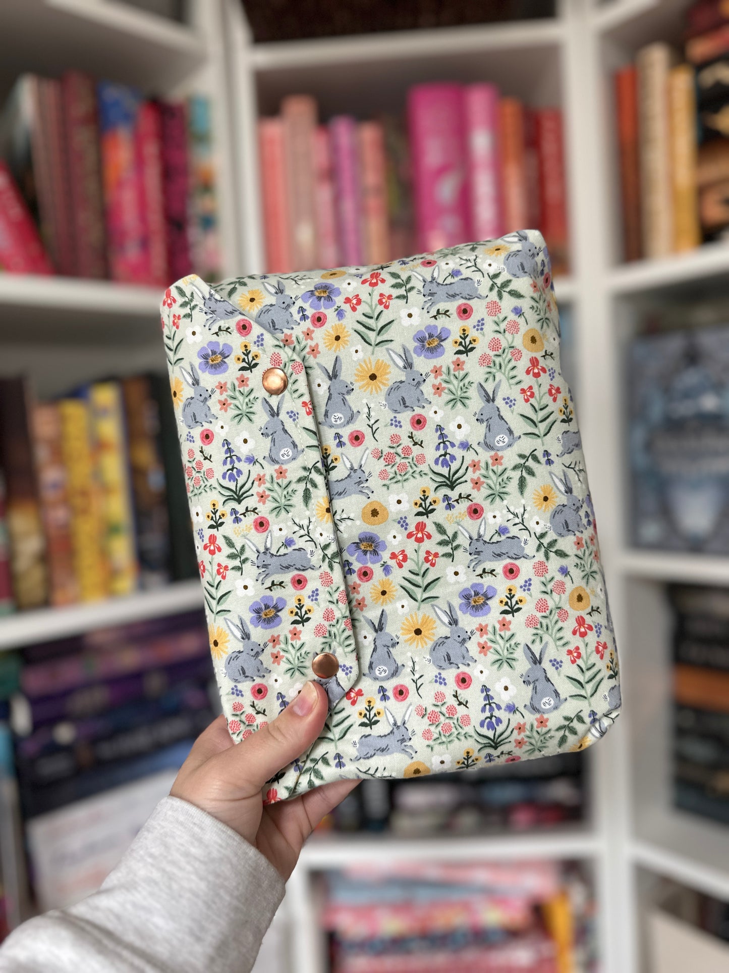 Spring Bunnies Book Sleeve and E-Reader Sleeve
