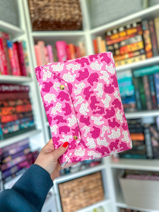 Frosted Animal Cookie E-Reader and Book Sleeve