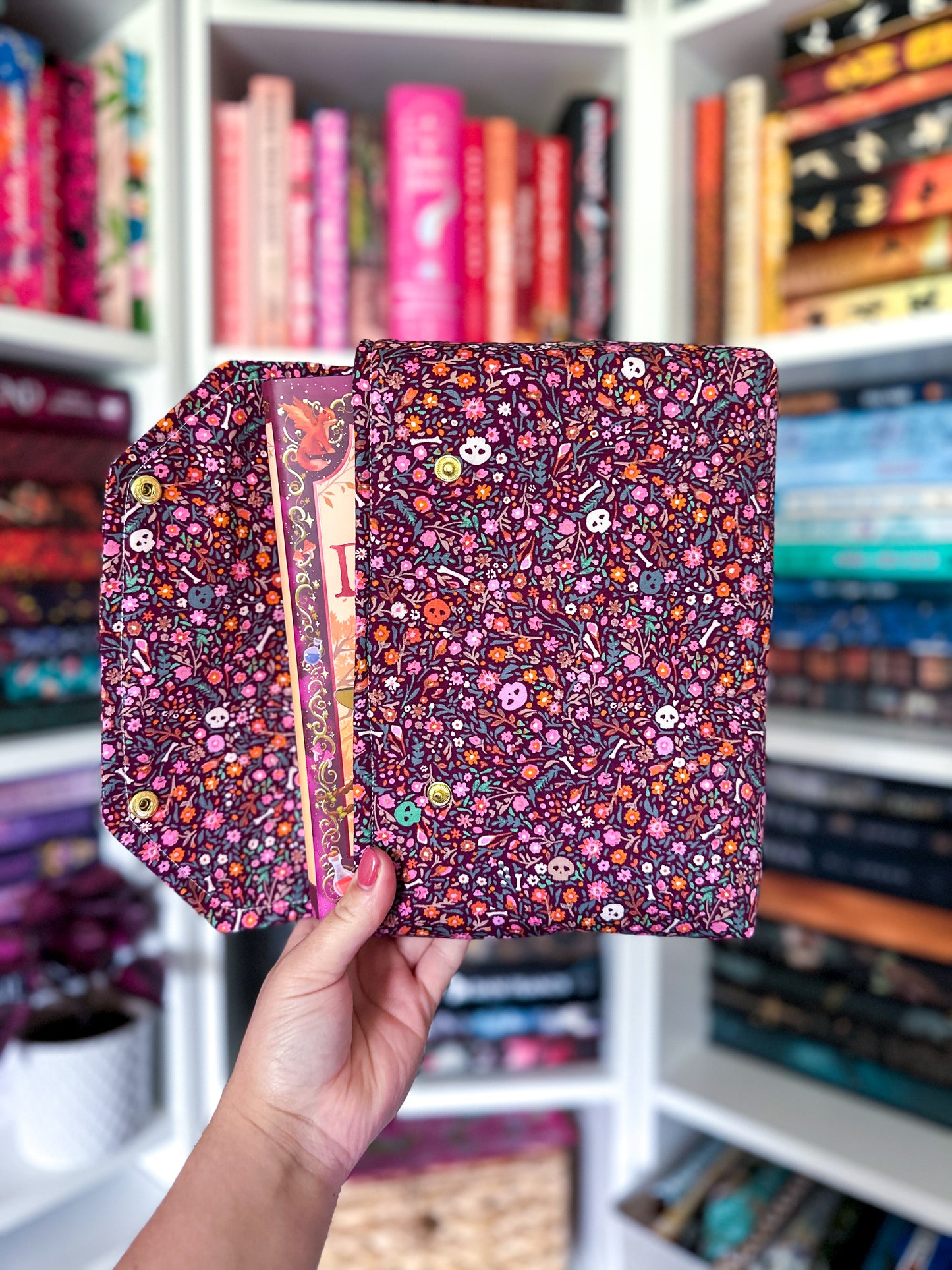 Floral Haunts E-Reader and Book Sleeve