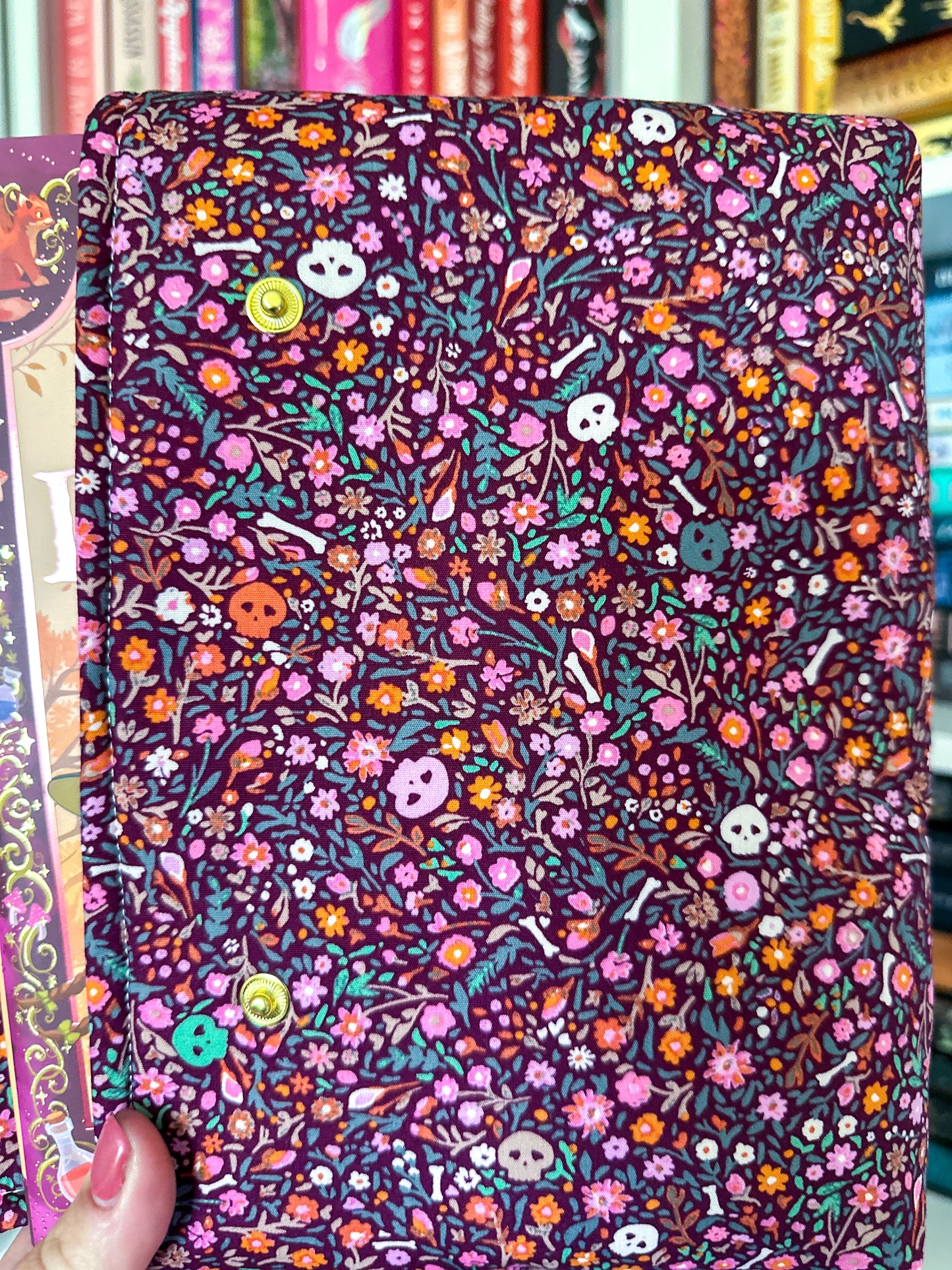 Floral Haunts E-Reader and Book Sleeve