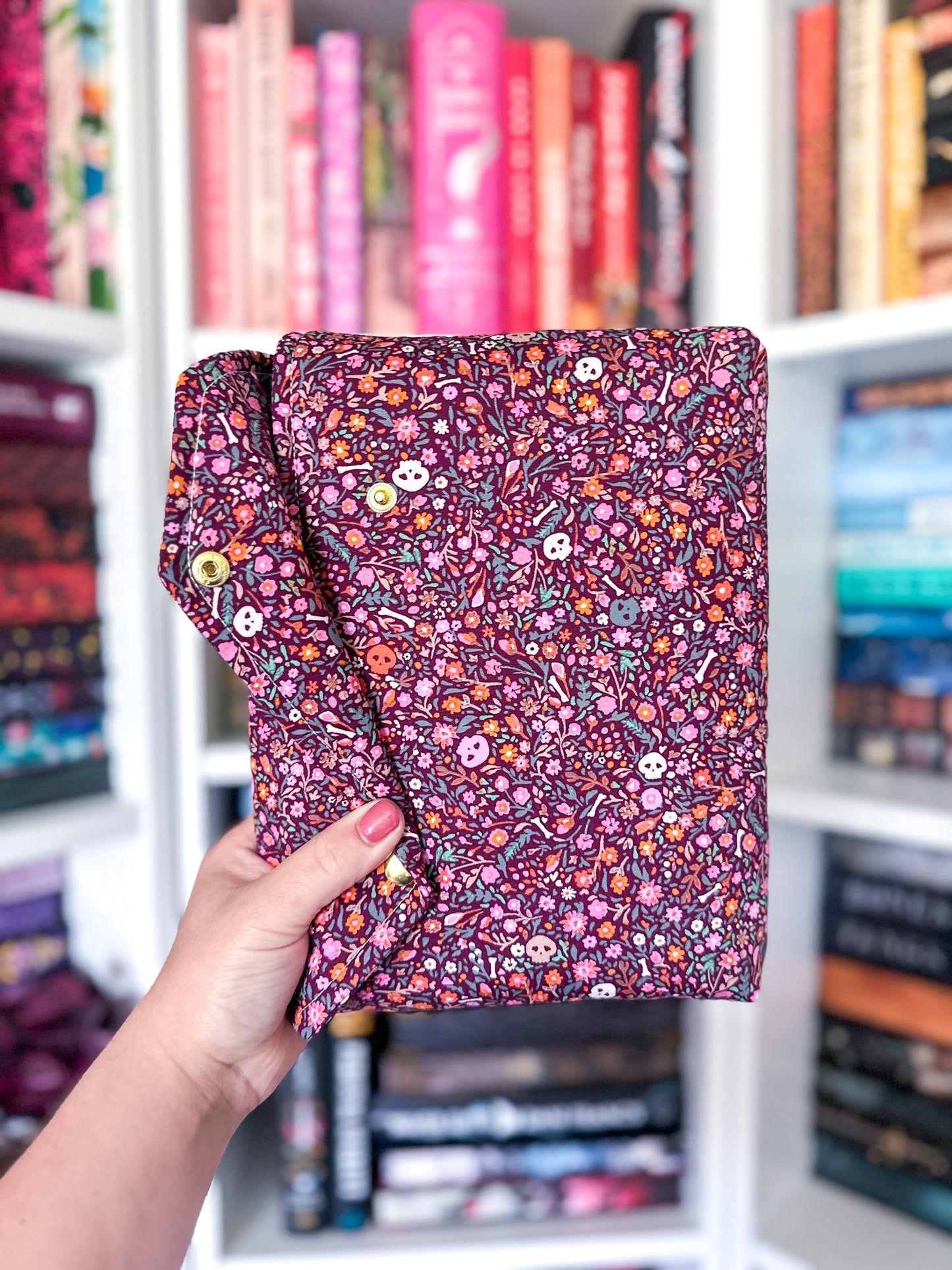 Floral Haunts E-Reader and Book Sleeve