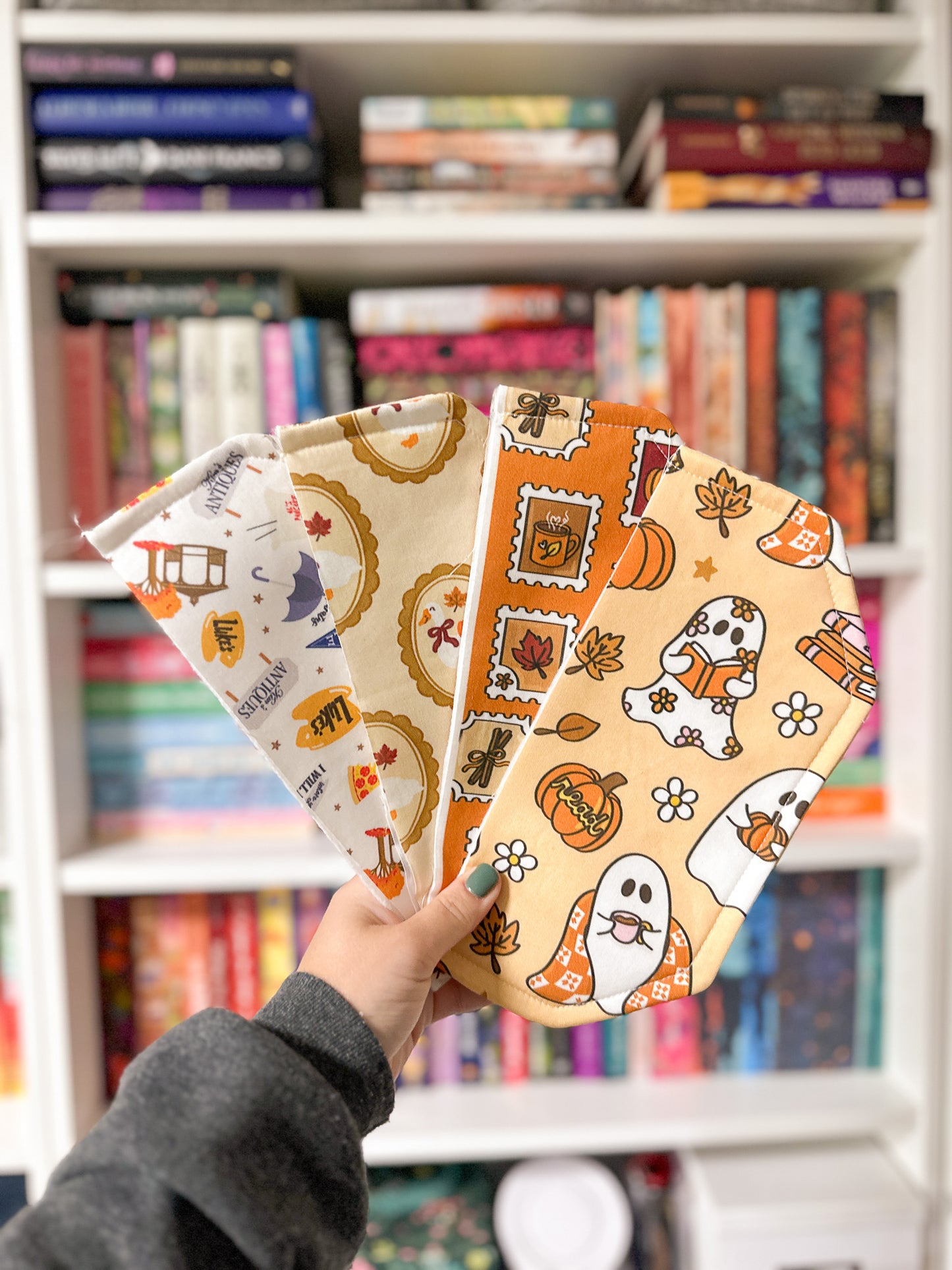 All the Fall Vibes Padded Book and E-Reader Sleeve