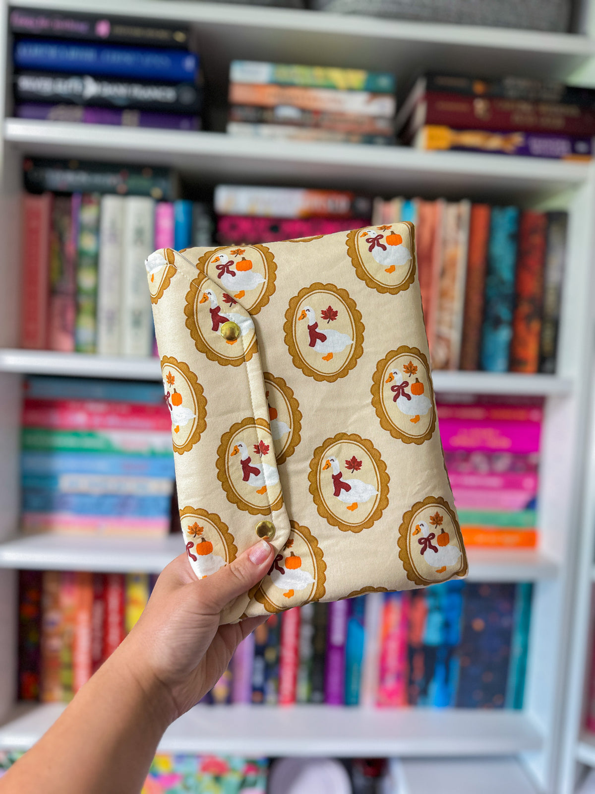 Fall Silly Goose Padded Book and E-Reader Sleeve