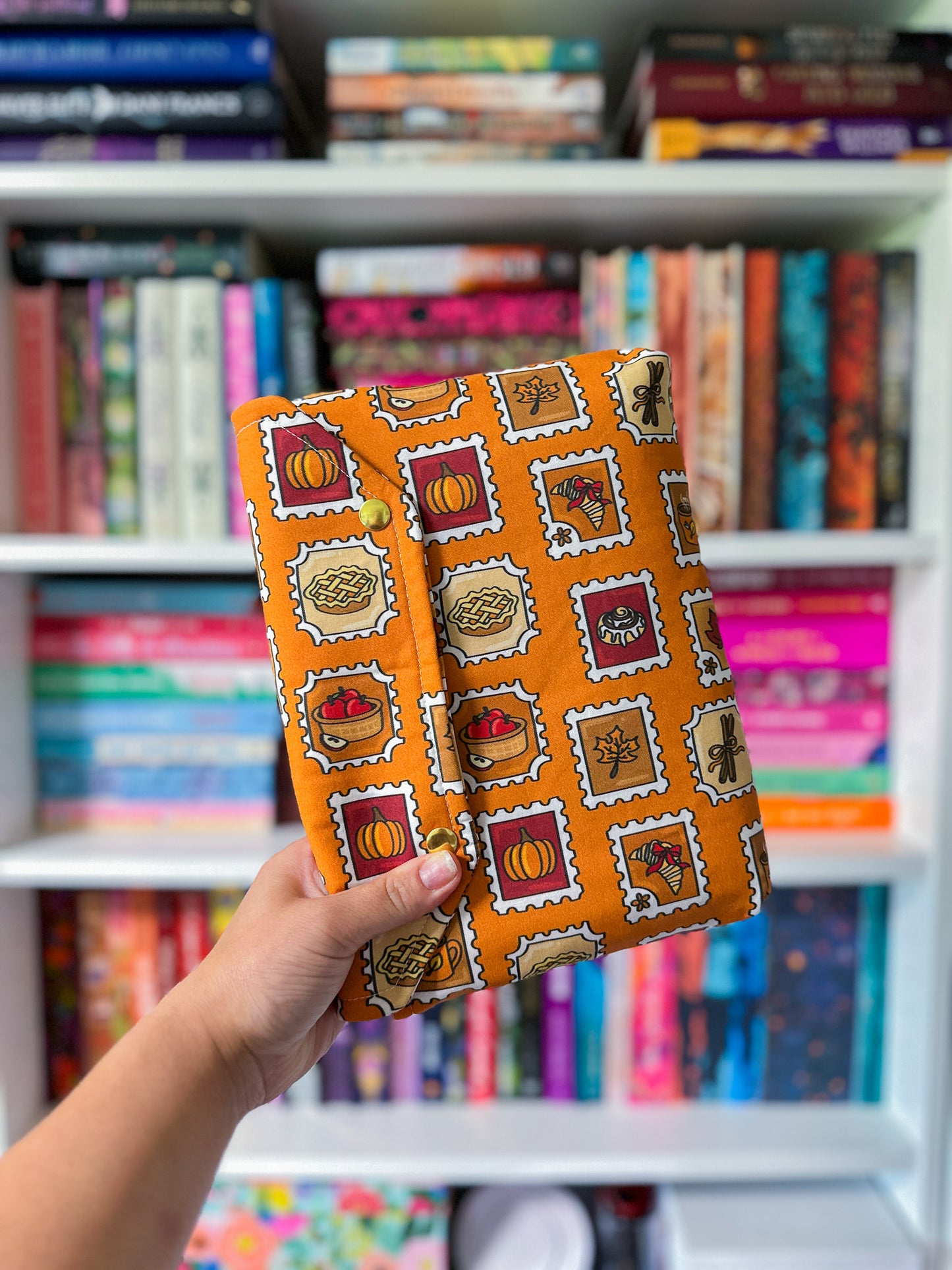 All the Fall Vibes Padded Book and E-Reader Sleeve