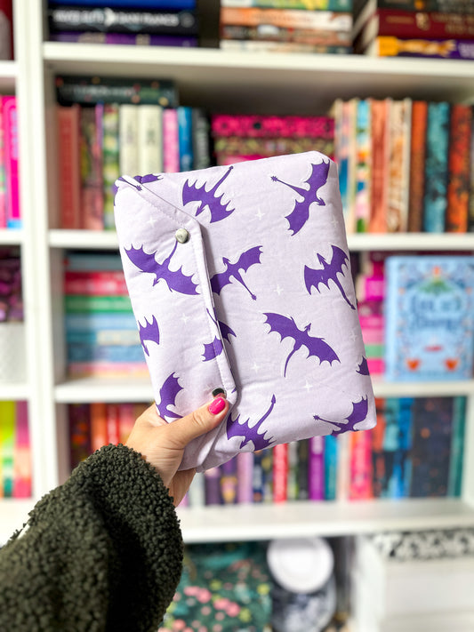 Violet Dragon E-Reader and Book Sleeve