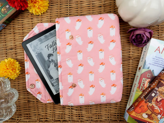 Ghost Cowgirl Deluxe Double Snap Book Sleeve
