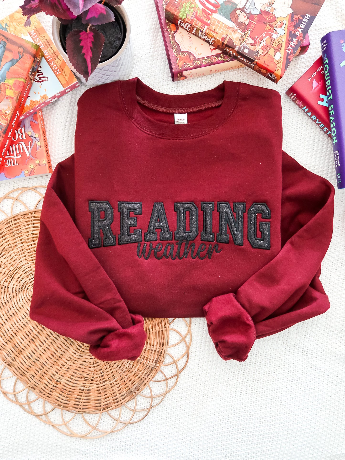 READING WEATHER SHIRT SWEATSHIRT