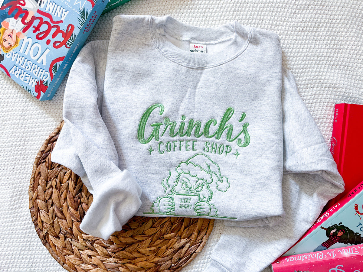 Grinch's Coffee Shop Sweatshirt