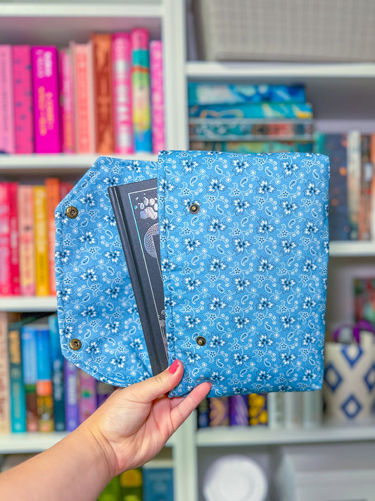 Prairie Paisley Deluxe Double Snap Book Sleeve