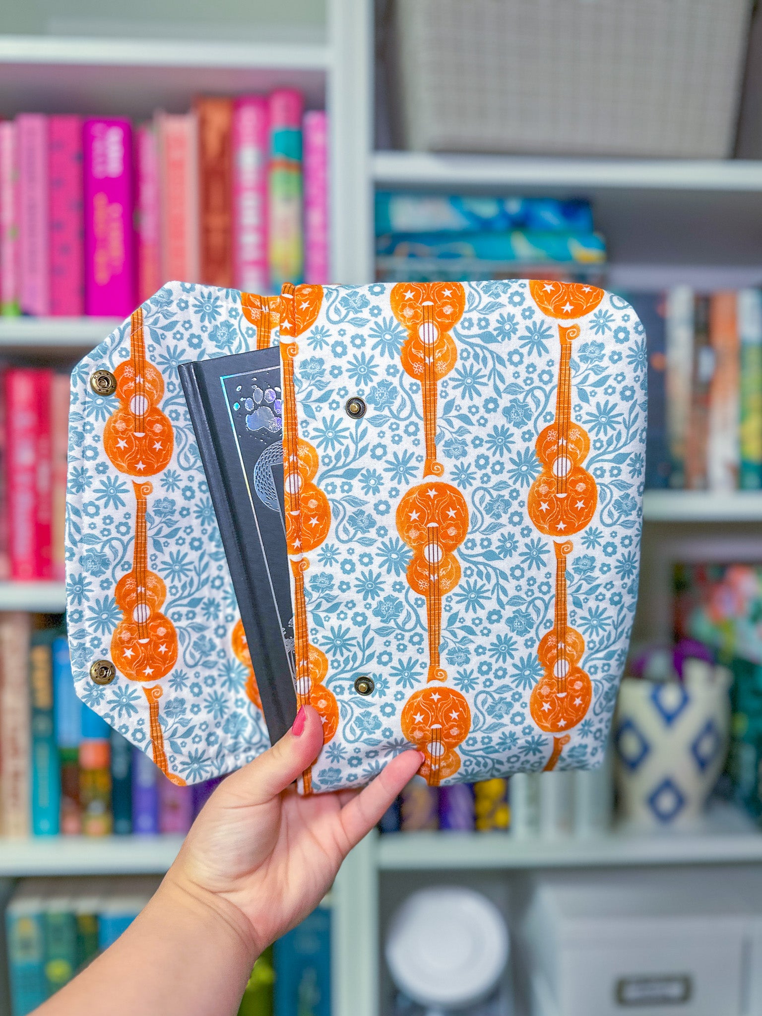 The Swift Deluxe Double Snap Book Sleeve – Sew Uprising Handmade