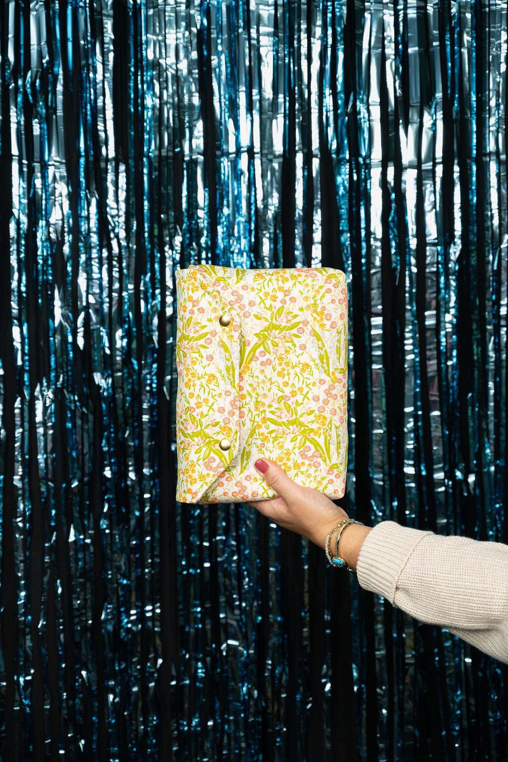 Spring Light Lily of the Valley Themed Book and E-Reader Sleeve