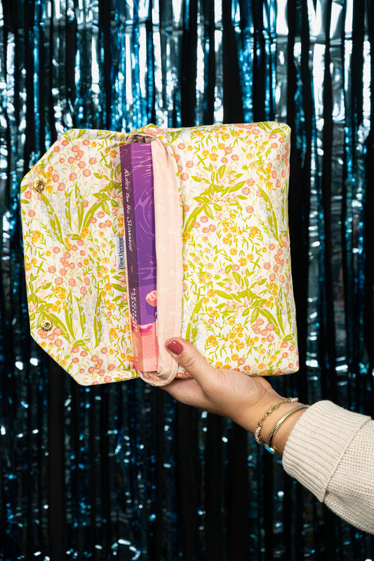 Spring Light Lily of the Valley Themed Book and E-Reader Sleeve
