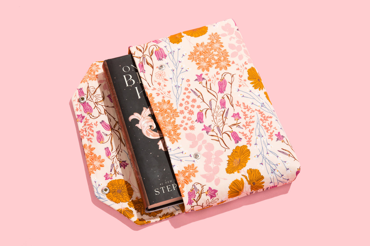 Orange BlueBell E-Reader and Book Sleeve