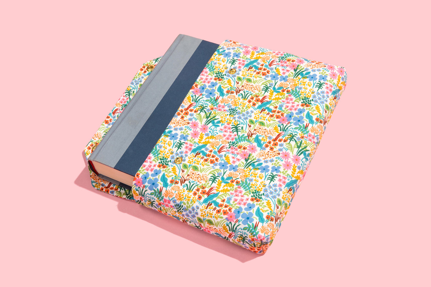 English Garden Meadow Cream Fabric E-Reader and Book Sleeve