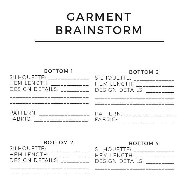 SEW YOUR CAPSULE EBook Download - Capsule Wardrobe Planning and Sewing Guide for Sewists and Seamstresses