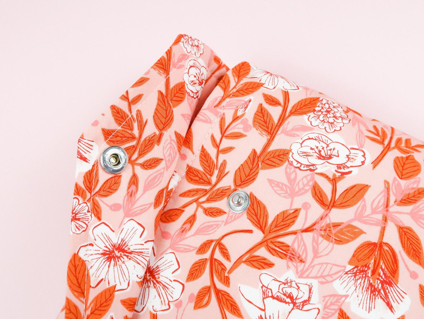 Envelope Book Sleeve with Closure Deluxe Book Sleeve Full cover High End Custom Gift BookTok Floral Pink Spring Rose Protective book