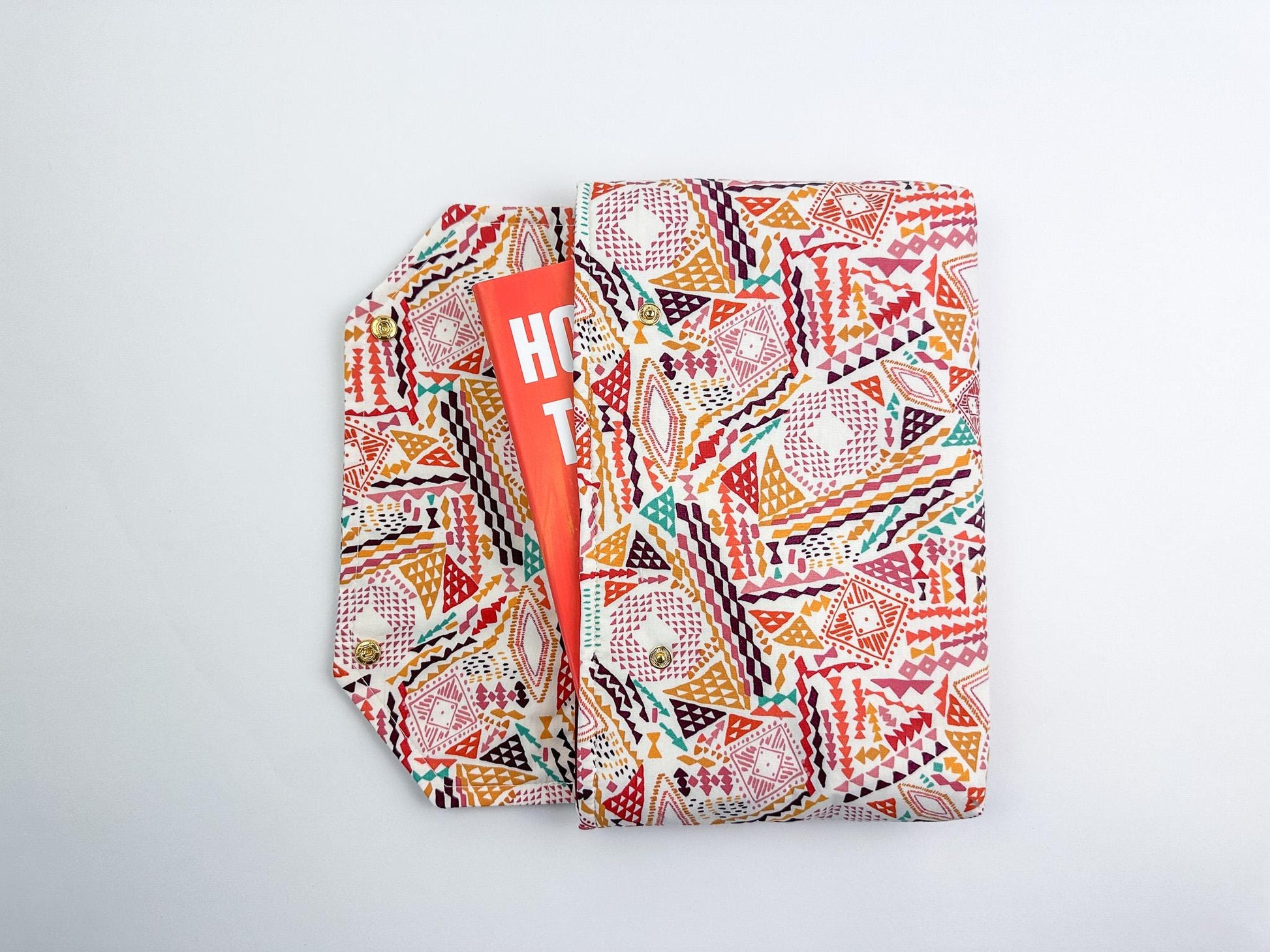 Envelope Book Sleeve with SNAP Closure Deluxe Book Sleeve Full Cover Protective Kindle Case Booktok Desert Texas Rose Southwest Tumbleweed