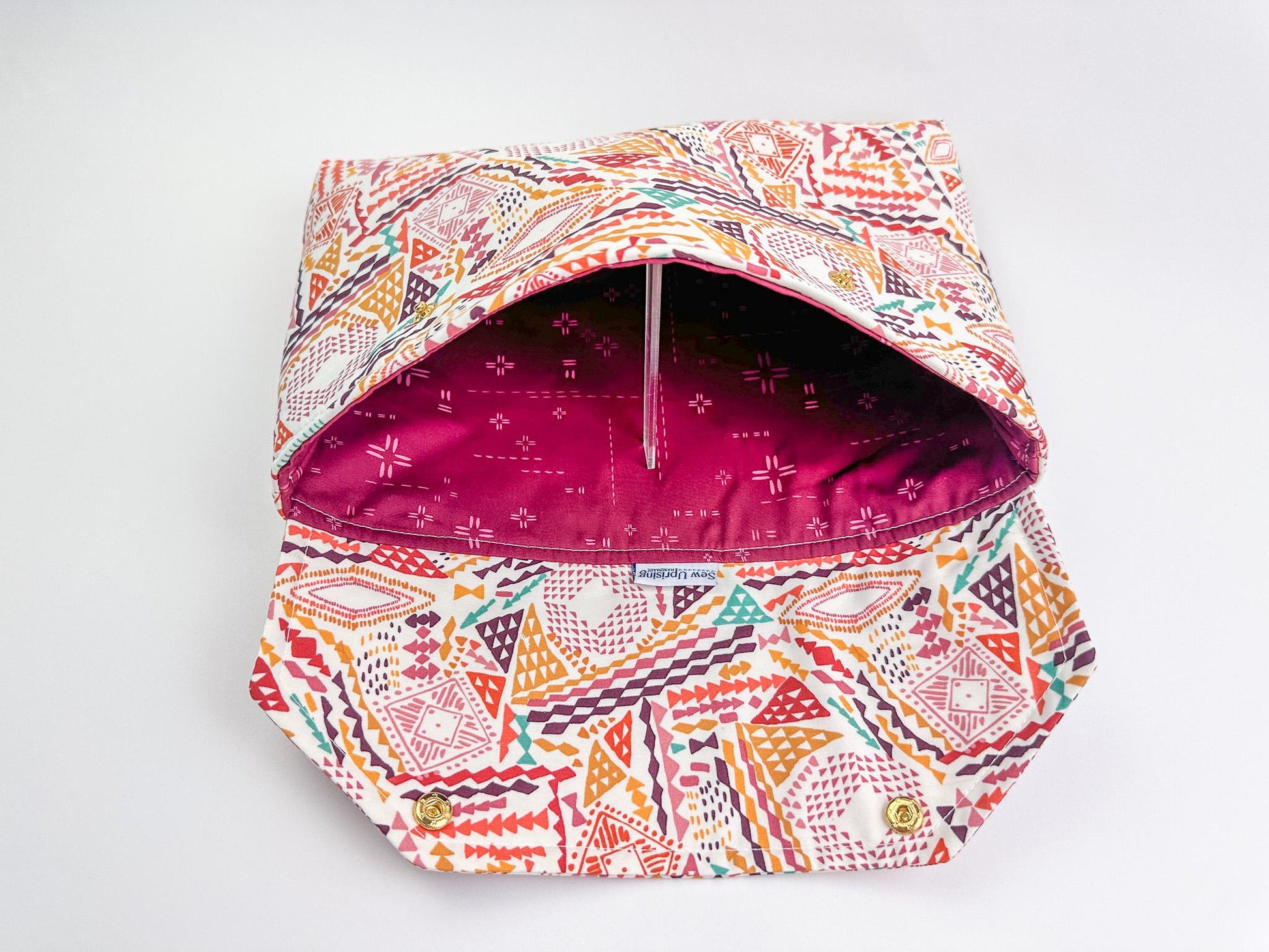 Envelope Book Sleeve with SNAP Closure Deluxe Book Sleeve Full Cover Protective Kindle Case Booktok Desert Texas Rose Southwest Tumbleweed