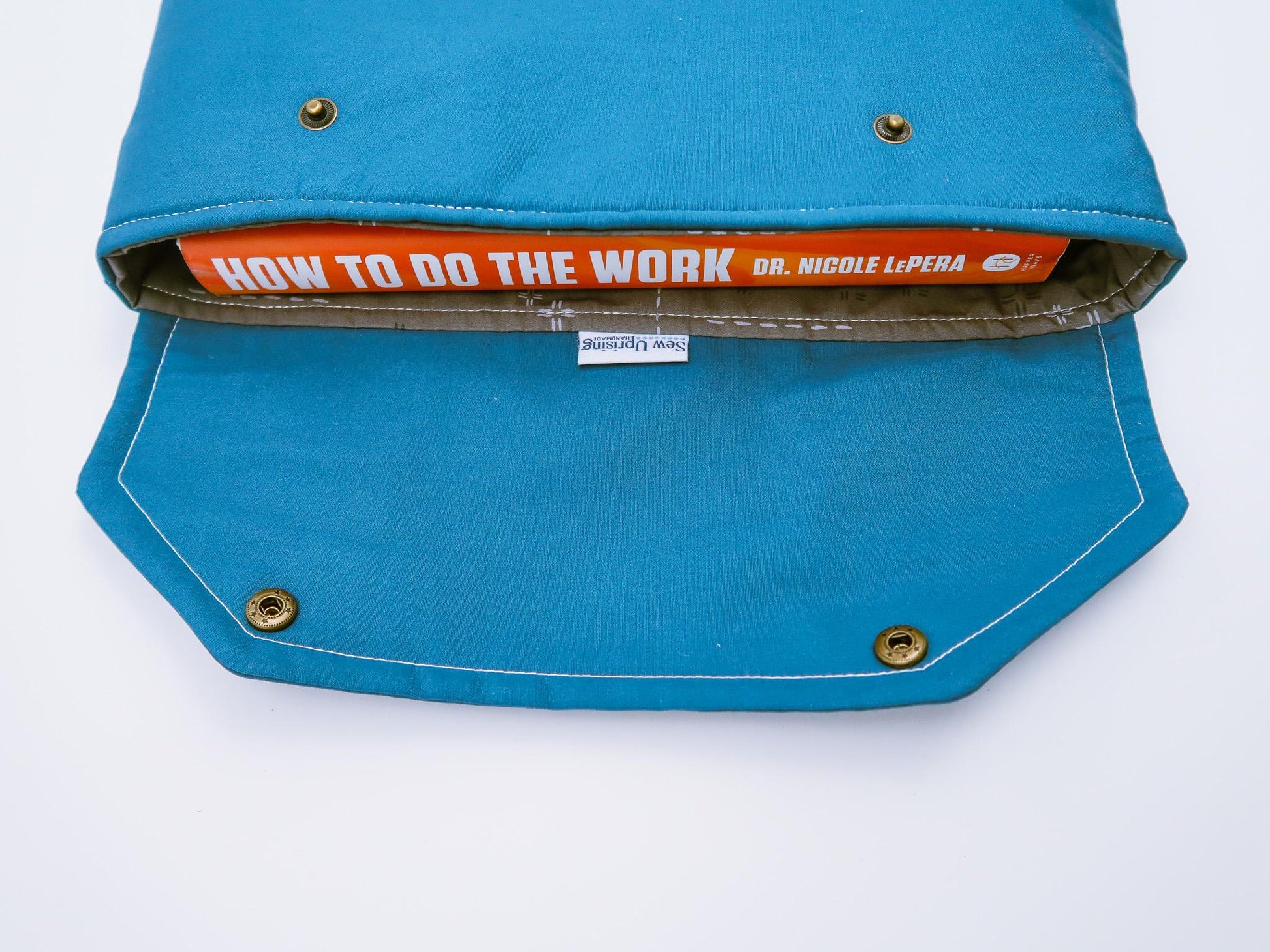 Envelope Book Sleeve with Closure Deluxe Book Sleeve Full cover High End Custom Gift BookTok Floral Designer Cream Men Protective book Lake