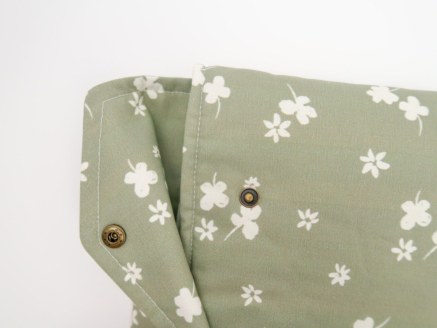 Envelope Book Sleeve with Closure Deluxe Book Sleeve Full cover High End Custom Gift BookTok Protective St Patricks Spring 2025 Book Sleeve