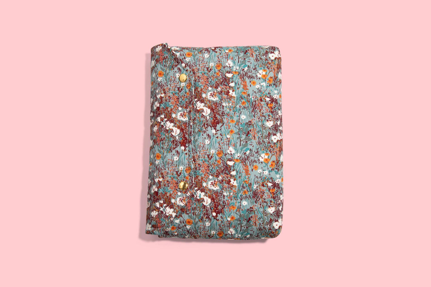 Envelope Book Sleeve with SNAP Closure Deluxe Book Sleeve Full Cover Protective Kindle Case Booktok Desert Rose Wildflower Southwest Fall