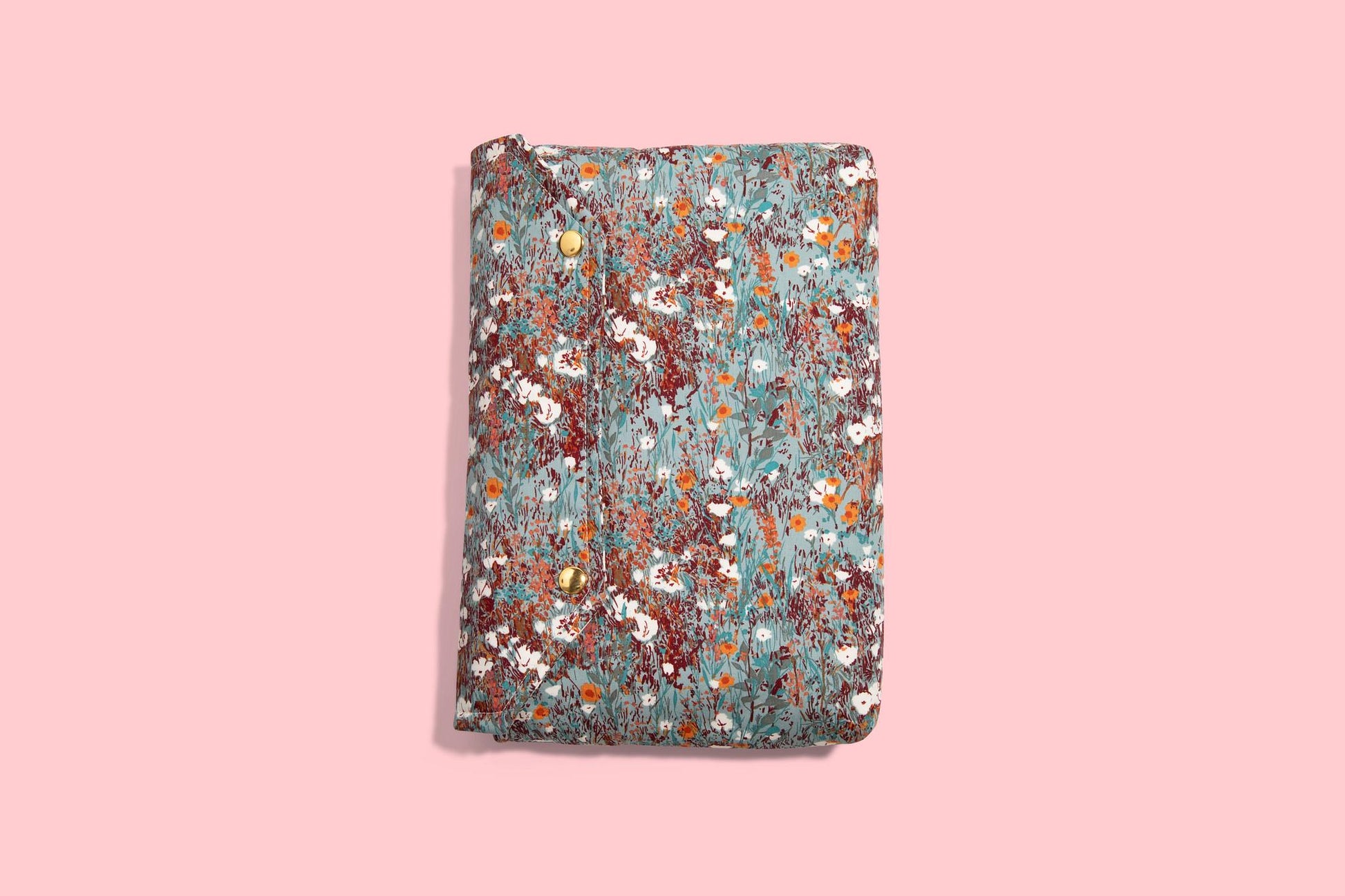 Envelope Book Sleeve with SNAP Closure Deluxe Book Sleeve Full Cover Protective Kindle Case Booktok Desert Rose Wildflower Southwest Fall