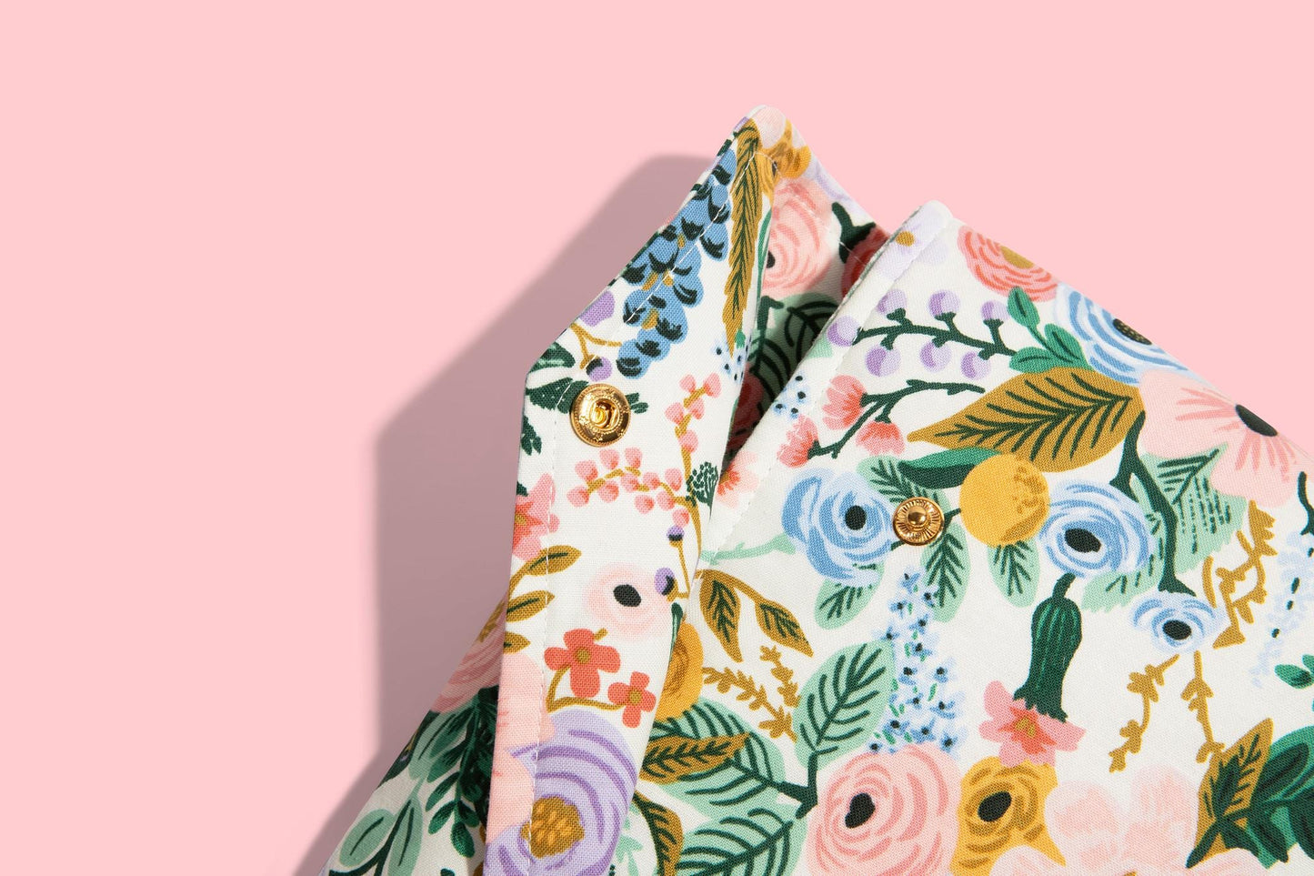 Envelope Book Sleeve with SNAP Closure Deluxe Book Sleeve Full Cover Kindle Booktok Rifle Paper Company garden party classic preppy - PASTEL