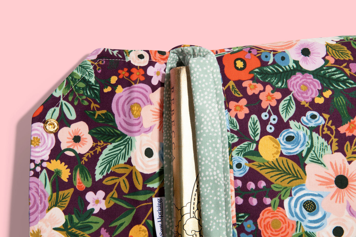 Rifle Paper Company Garden Party Fabric E-Reader and Book Sleeve - Purple
