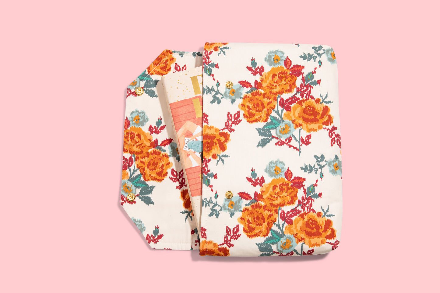 Texas Rose Fabric E-Reader and Book Sleeve