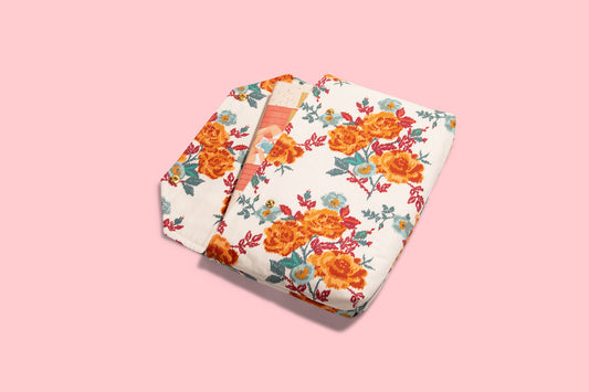 Texas Rose Fabric E-Reader and Book Sleeve