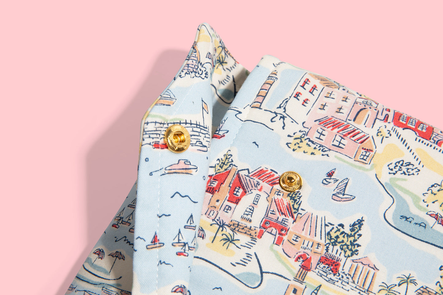 Greek Isles Fabric E-Reader and Book Sleeve